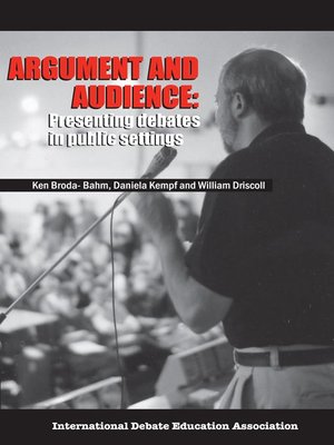 cover image of Argument and Audience
